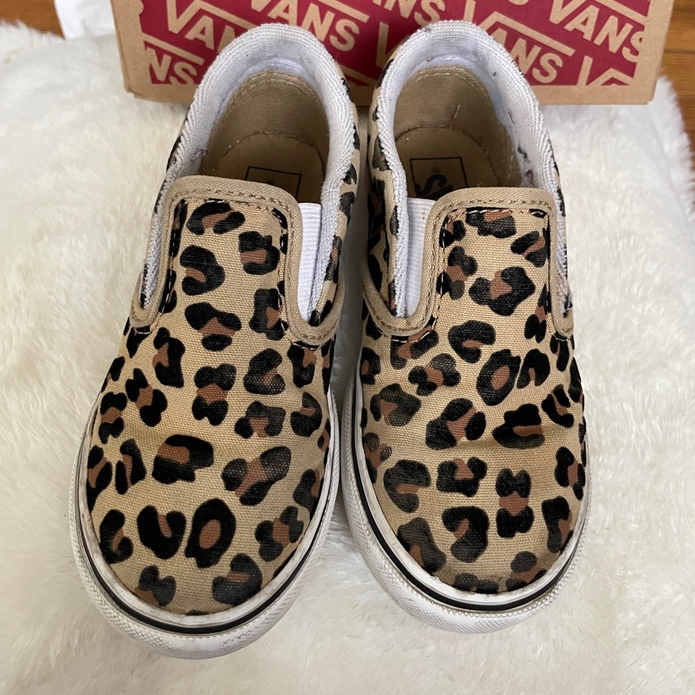 Toddler slip on vans 10C
